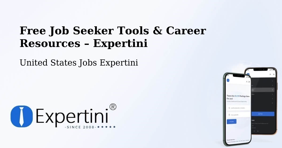 Free Job Seeker Tools & Career Resources – West Memphis - West Memphis, United States Jobs Expertini